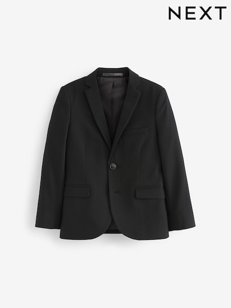 Black Tailored Fit Suit Jacket (12mths-16yrs) (U74258) | 138 QAR - 190 QAR