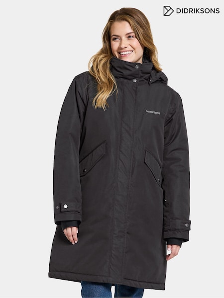 Didriksons Josefine Wns Parka 2 Black Jacket (U74308) | €191