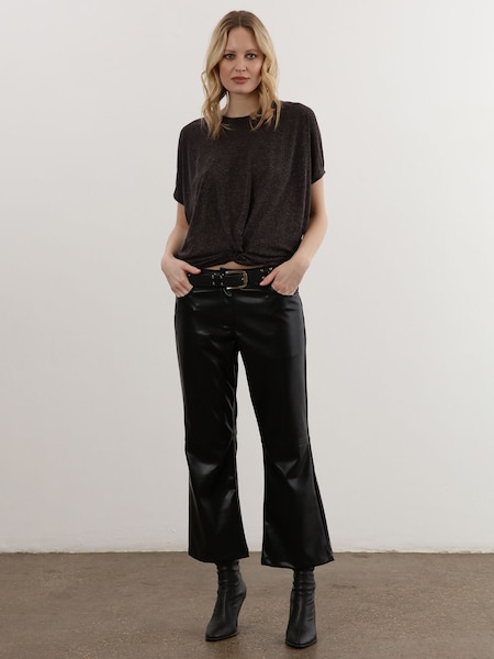 Religion Black Tunic Jersey Top (U74399) | €35