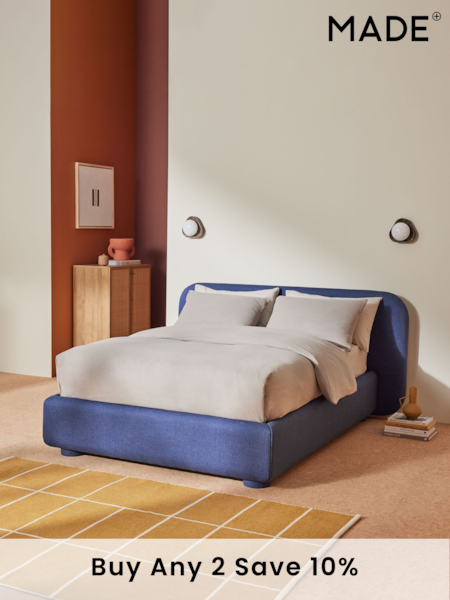 MADE.COM Blue Hanson Ottoman Storage Bed (U74718) | €1,007 - €1,133
