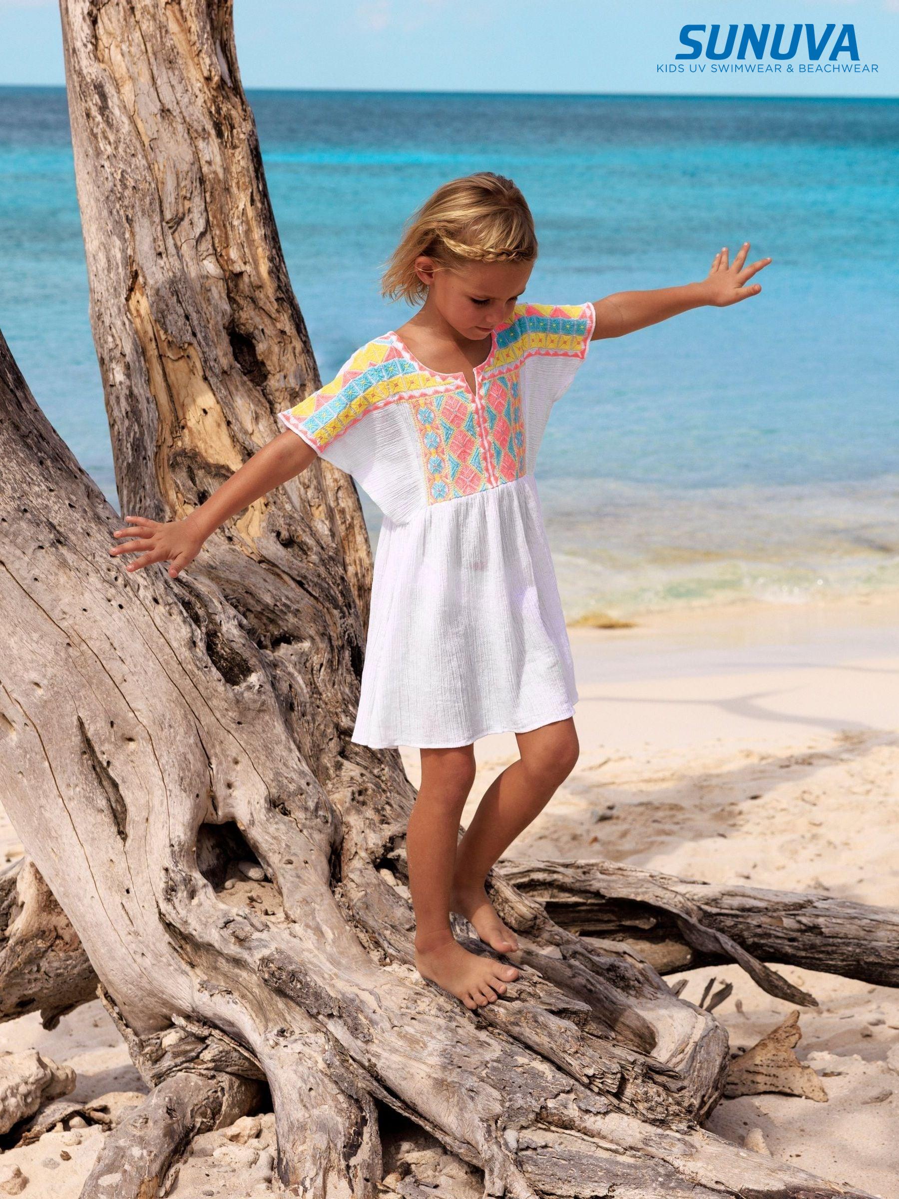 Girls white beach dresses new arrivals