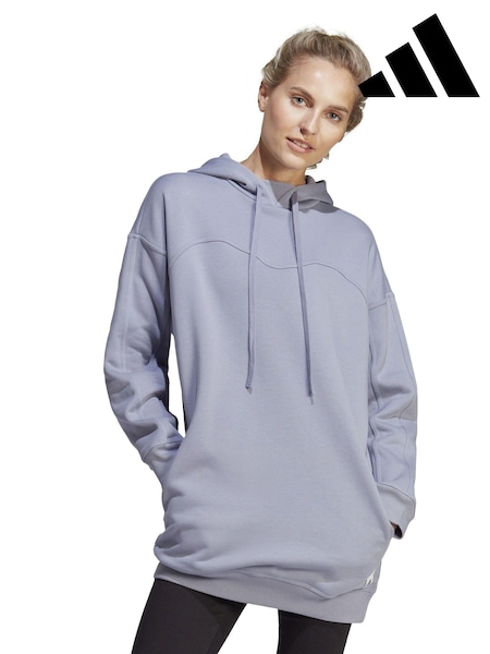 adidas Purple Lounge Fleece Hoodie (U75105) | €38