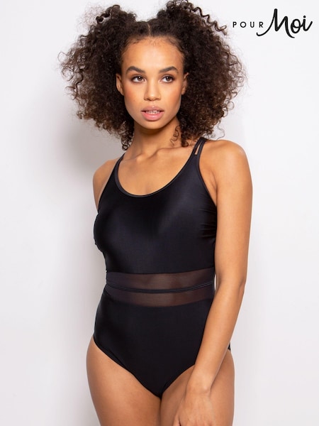 Pour Moi Energy Double Strap Racerback Mesh Swimsuit (U75213) | 64 €
