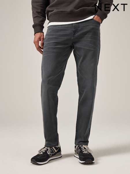 رمادي داكن - فردي - Slim Fit Classic Stretch Jeans (U76215) | ‏10.500 د.ك.‏