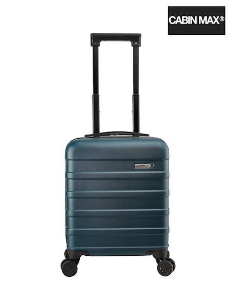 Grön Svart - Cabin Max Anode Four Wheel Carry On Easyjet Sized Underseat 45cm Suitcase (U76340) | kr1 050