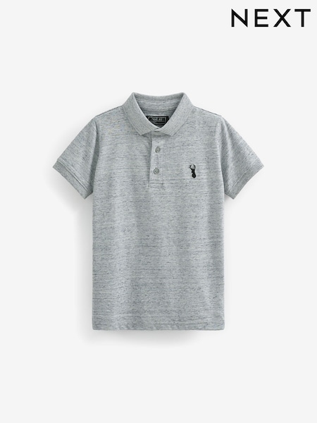 Grey Short Sleeve Polo Shirt (3-16yrs) (U76411) | $12 - $21