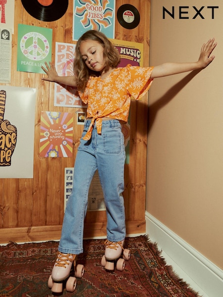 Light Wash Flare Jeans (3-16yrs) (U76433) | $28 - $37