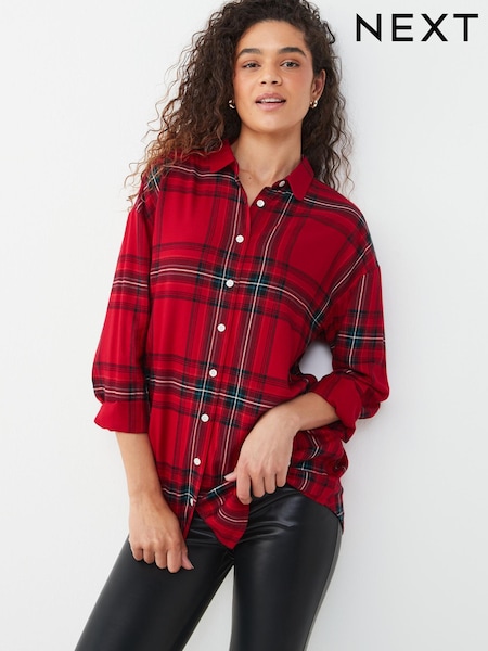 Red Check Shirt (U76545) | €28