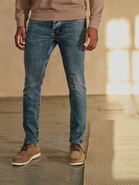 Bleu craie - Motion Flex Stretch Slim Fit Jeans (U76555) | € 5