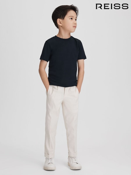 Bleumarin - Tricou Reiss Bless la baza gâtului (U77116) | 74 LEI