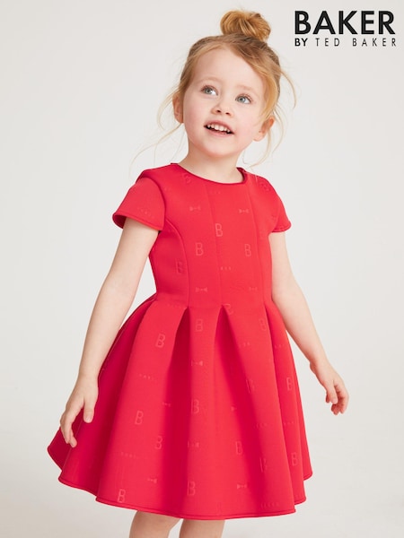 Baker by Ted Baker Pleated Scuba Dress (U77221) | 143 QAR - 154 QAR