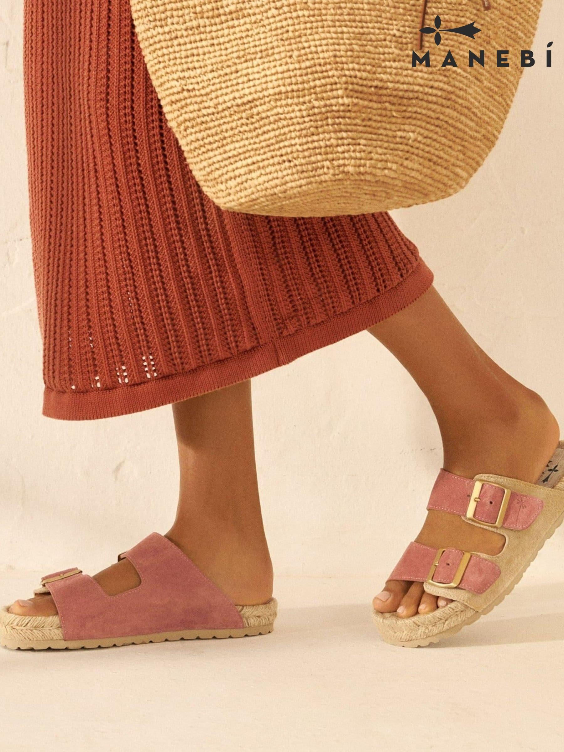 Women s Manebi Footbed Footwear Next Luxembourg