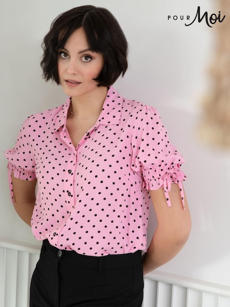 Pour Moi Pink Josie Woven Viscose Shirt (U77459) | 2,343 UAH