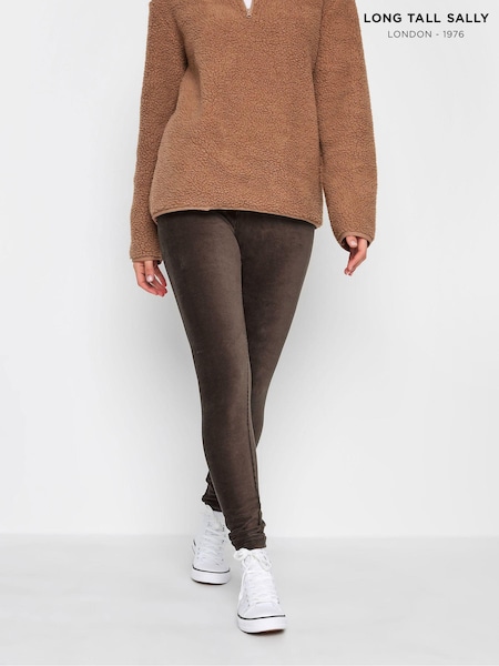 Long Tall Sally Brown Cord Leggings (U77577) | €18.50