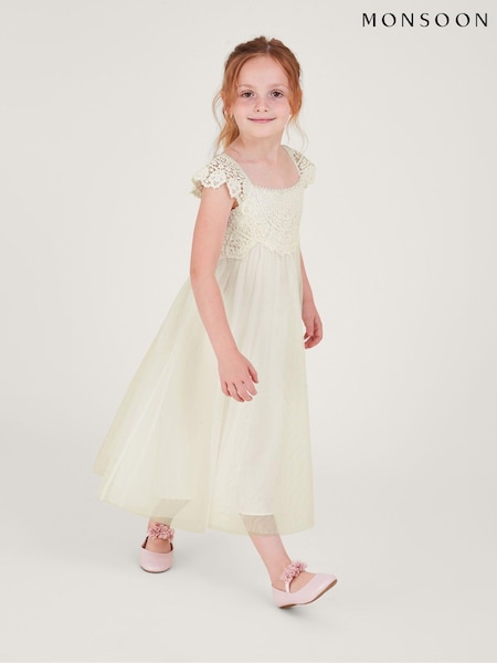 لون طبيعي - Monsoon Estella Dress (U78291) | ‏27 ر.ع.‏ - ‏30 ر.ع.‏