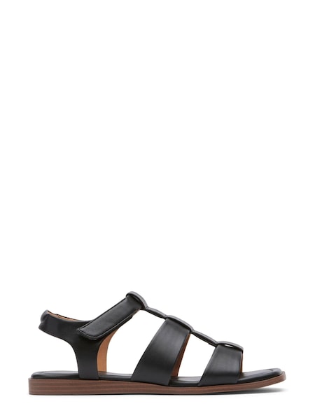 Rockport Imogen Gladiator Black Sandals (U80157) | €44