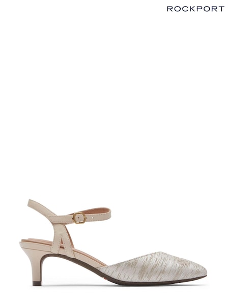 Rockport Cream Total Motion Kalila Two Piece Shoes (U80161) | €54
