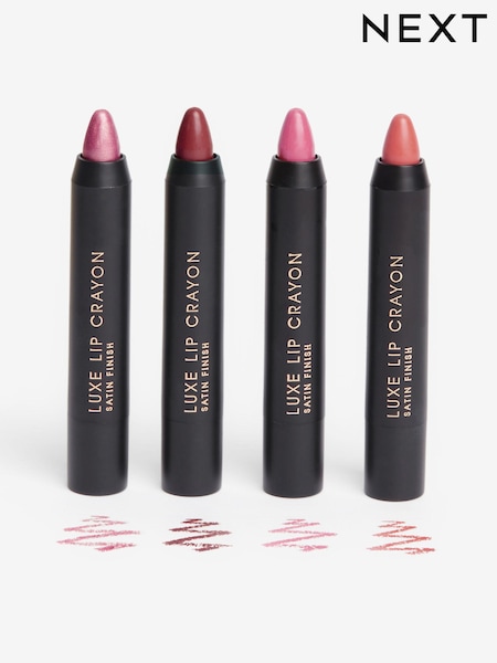 Set of 4 Luxe Lip Crayons (U81022) | €15.50