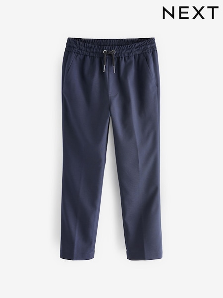 Blue Pull On Waist Suit Trousers (12mths-16yrs) (U81412) | 114 QAR - 173 QAR