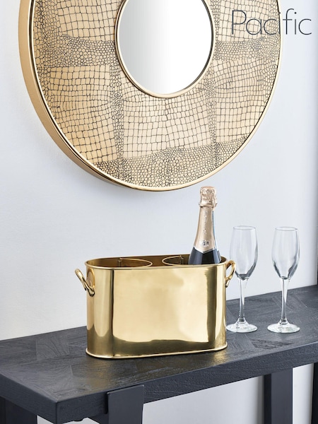 Pacific Gold Shiny Wine Holder (U81522) | €204