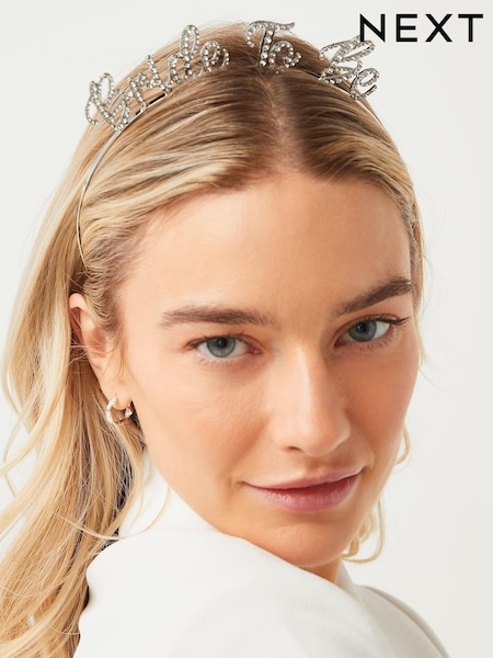 Silver Tone Silver Tone Bride to Be Hen Do Headband (U81996) | €6