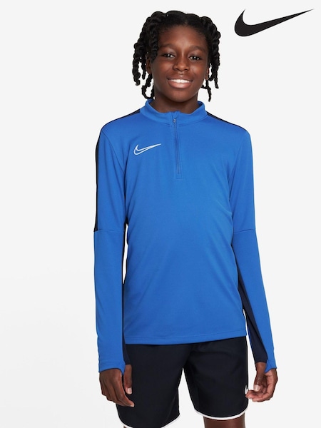 Королевский синий / морской/белый - Nike Dri-FIT Academy 25 Half Zip Drill Top (U84498) | €44