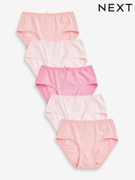 Pink - Briefs 5 Pack (1.5-12yrs) (U85064) | 7 € - 9 €