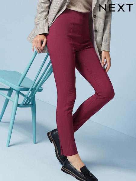 Beerenrot - Tailored High Waist Skinny Trousers (U85387) | 21 €