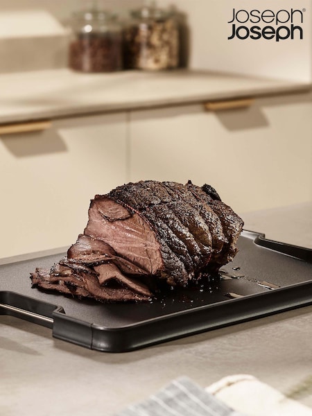 Joseph Joseph Black Cut&Carve Plus Multi-Function Extra Large Chopping Board (U86380) | €40