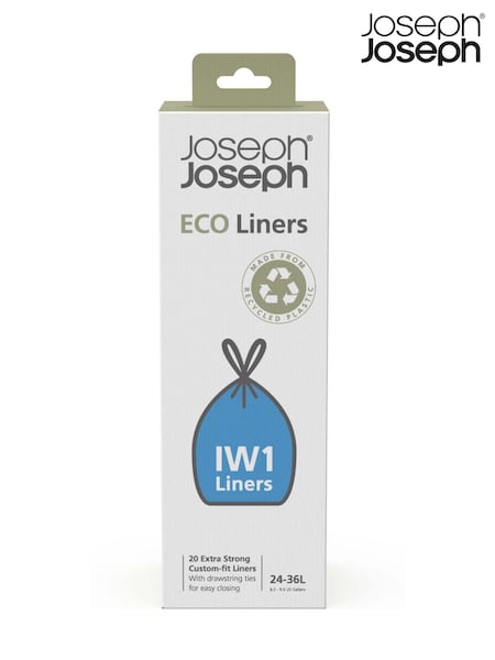 Joseph Joseph Black Bin Liners 24-36L (U86383) | €12