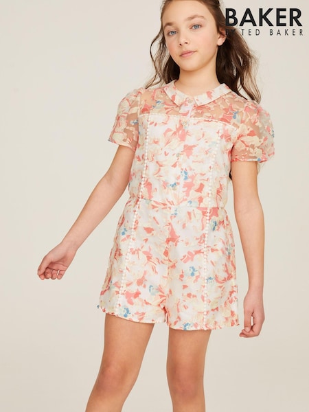 Baker by Ted Baker Pink Playsuit (U86503) | €12 - €13