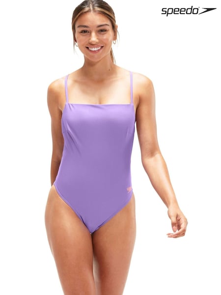 Speedo Lilac Purple Adjustable Thinstrap 1 Peice Swimsuit (U87502) | 15 €