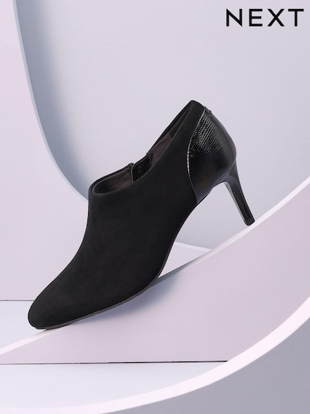 Black Forever Comfort® With Motionflex Stiletto Town Shoes (U87881) | 104 QAR