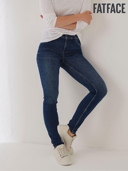 FatFace Blue Harlow High Waist Skinny Jeans (U88344) | €15