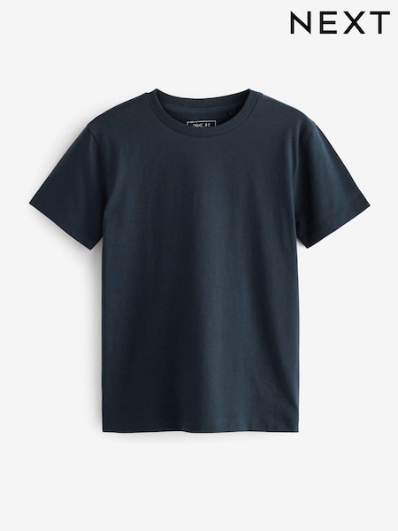 Blue Navy Regular Fit Short Sleeve T-Shirt (3-16yrs) (U88492) | R$ 35 - R$ 65