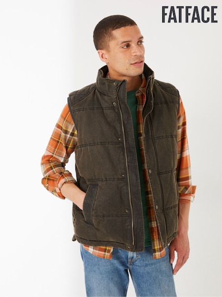 FatFace Brown Paignton Gilet (U88619) | €25
