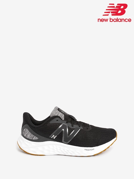 New Balance Black Grey Mens Fresh Foam Arishi v4 Trainers (U89175) | €91 - €105