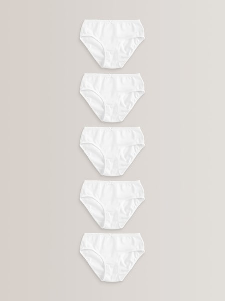Weiße Spitze - Briefs 5 Pack (1.5-16yrs) (U89278) | 6 € - 9 €