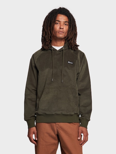 Penfield Green Corduroy Hooded Sweatshirt (U90180) | €49
