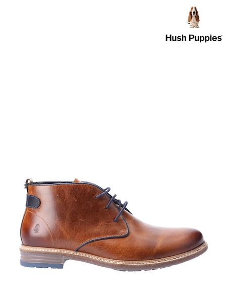 Hush Puppies Tan Jonas Chukka Boots (U92451) | €129