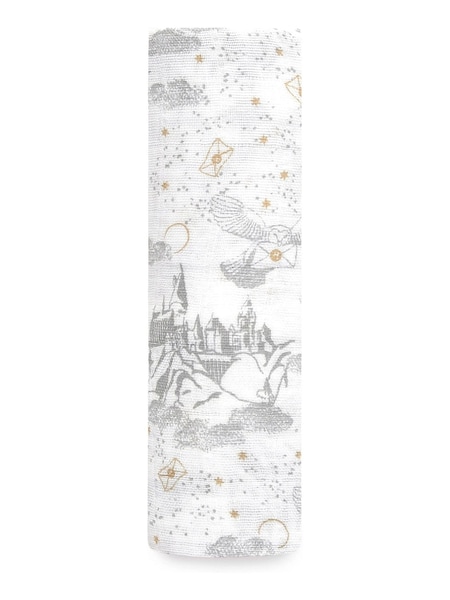 aden + anais White Large 100% Cotton Muslin Harry Potter ™ Iconic Collection (U92534) | $24