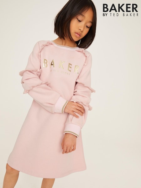 Baker by Ted Baker Frilled Sweat Dress (U92819) | AED83 - AED104