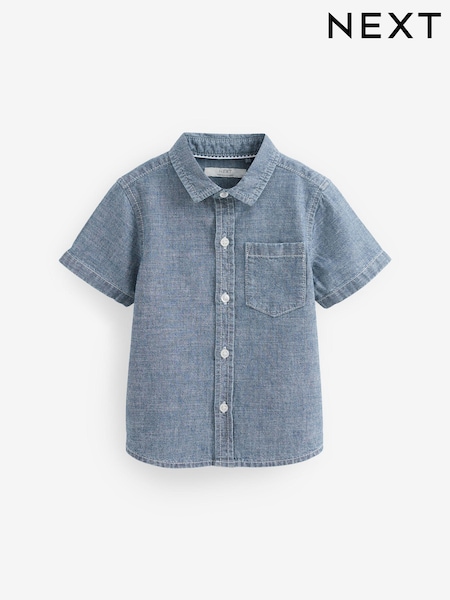 Blue Chambray Shirt (3mths-7yrs) (U92839) | €3 - €4.50