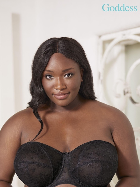 Goddess Verity Black Underwire Strapless Bra (U92973) | €53