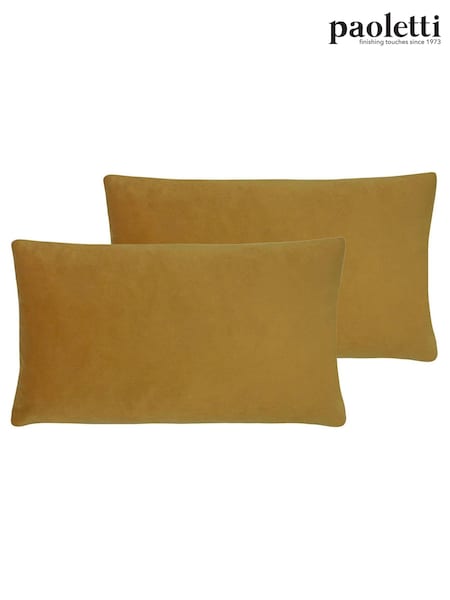 Riva Paoletti 2 Pack 30 x 50cm Sunningdale Velvet Cushions (U94592) | ‏122 د.إ.‏