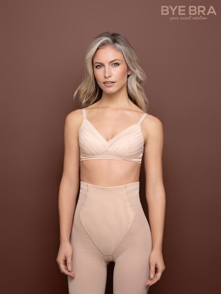 Bye Bra Powermesh High-Waist Shorts (U95319) | $55