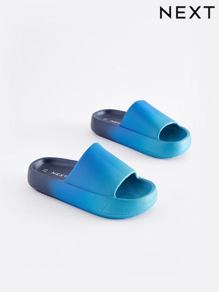 Blue Ombre Chunky Sliders (U95798) | AED35 - AED46