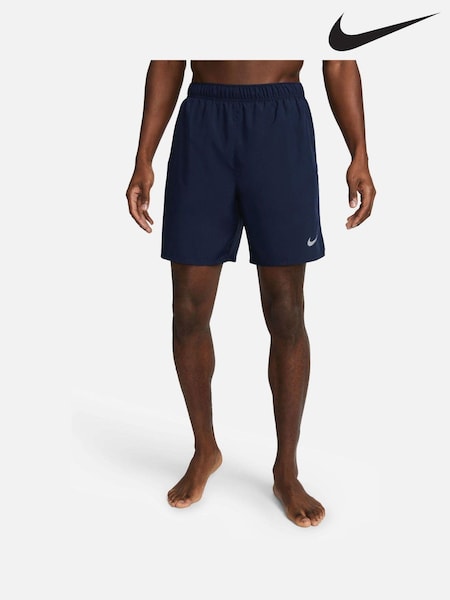 Obsidian - 7 tum - Nike Challenger Dri-fit 7 Inch Briefs Lined Running Shorts (U95898) | kr740