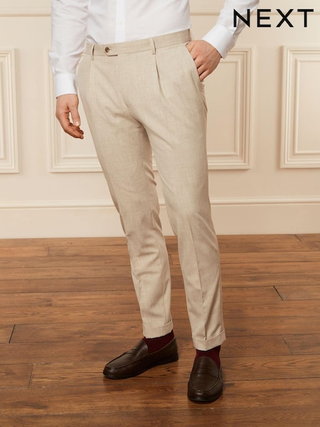 Stone Skinny Fit Motionflex Stretch Suit Trousers (U95922) | €53