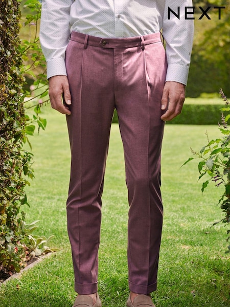 Purple Skinny Motion Flex Stretch Suit: Trousers (U95928) | €18